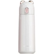 Resim KORKMAZ Bambino Plus Beyaz 350 ml Çocuk Matarası A743 