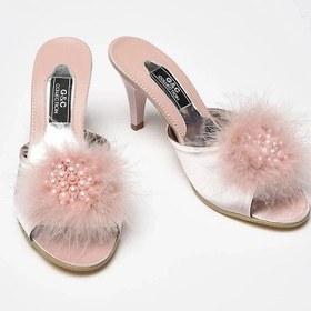 Resim Gc Gelin Terliği Çeyiz Terliği 125 - Pudra 