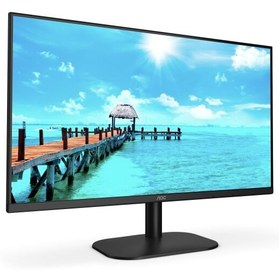 Resim AOC 27B2DA 27" 4MS 75 MHz 1xVGA 1xHDMI 1x DVI FHD 1920x1080 Flicker-Free Çerçevesi̇z Mavi Işık IPS monitör AOC