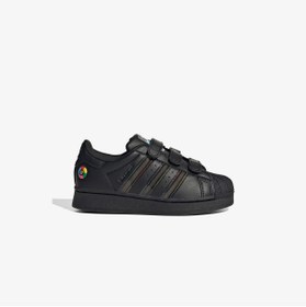 Resim adidas Superstar Led Lights Cf Çocuk Siyah Spor Ayakkabı 