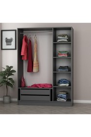 Resim Minar Kale 210cm 3 Bolme 2 Cek Gıyınme Dlp Antr 