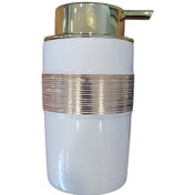 Resim AROW FİONA PORSELEN SIVI SABUNLUK BEYAZ DC1.TR-3289 