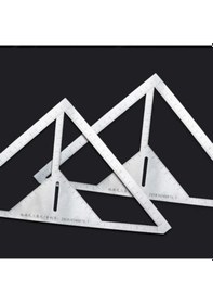 Resim Zcjb Fayans Üç Köşeli Cetvel-1 Kalın Yer Sifonu Cetveli--75688 