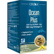 Resim Ocean Plus 1200 mg Balık Yağı 50 Kapsül 