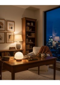 Resim Elana Design Mumi Mantar Abajur - Abajur Ve Gece Lambası 