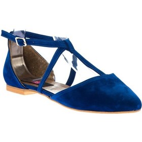 Resim Fox Shoes Saks Mavi Kadın Babet D726537302 Saks Mavisi 