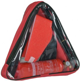 Resim Alpax TRAFIK SETI UCGEN FUL SET METAL AYAKLI TSE ONAY 