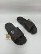 Resim Gezer Unisex Siyah Panda Desen Kaydırmaz Plastik Terlik 