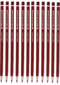 Resim Adel Kopya Kalemi Basic Kırmızı - 12 Adet Diğer 