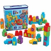 Resim Mega Bloks Alfabeli Blok Çantası HRR60 