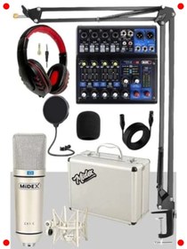 Resim markentegra Youtuber Podcast Stüdyo Kayıt Ekipman Seti 