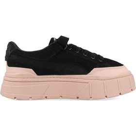 Resim Puma 388651-01 Mayze Stack Blocked Wns Kadın Siyah Sneaker Spor Ayakkabı Siyah 