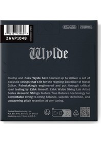 Resim Jim Dunlop Zakk Wylde String Lab Akustik Gitar Teli 10-48 