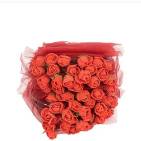 Resim Hobigram Kırmızı Kına Gecesi Tacı Tüllü Nedime Tacı 10 Adet – Kına Eğlence Aksesuarı, Şık Tasarım – Kına Eğl 