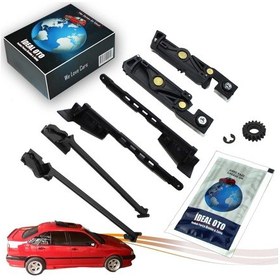 Resim Fıat Tempra 1989-1996 Mv, Mw, Mx, Ny, Nz, Nj İçin Sunroof Kızak Dişli Tamir Seti & Grease Yağı 