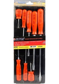 Resim Eltos Panzer Tornavida Seti 8 Parça Takviyeli Tornavida Seti 