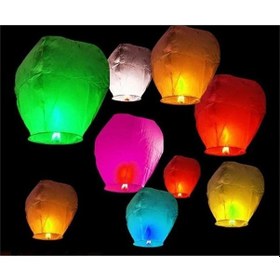 Resim 1 Adet Dilek Feneri - Sevgili Feneri - Dilek Balonu - Sevgililer Günü - Romantik Hediye 