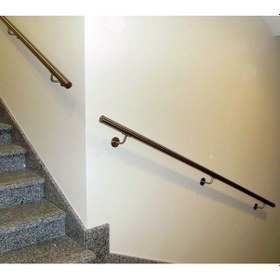 Resim Paslanmaz Alüminyum Duvar Merdiven Tutamak 150 Cm 