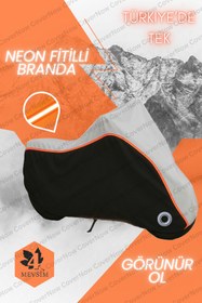 Resim AutoEN (TURUNCU FİTİL)-RKSM2 ELEKTRİKLİ SCOOTER MOTOSİKLET BRANDA (GRİ-SİYAH) 
