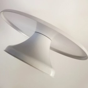 Resim Dekamis Dönen Pasta Sıvama Standı / 360' Dönebilen Pasta Standı + 10 Lu Krema Sıkma Torbası 