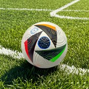 Resim Dayanıklı No. 5 Futbol Topu - Dış Mekan Antrenmanları & Eğlence için Mükemmel, Gençler & Yetişkinler için İdeal Hediye - Kırmızı/Siyah, El Dikişi PU Malzeme 