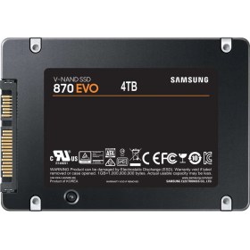 Resim Samsung 870 Evo 2.5" 4 TB SSD – 560MB/s Okuma, 530MB/s Yazma Hızlı SATA, 6,8 mm İnce ve Dayanıklı Tasarım 