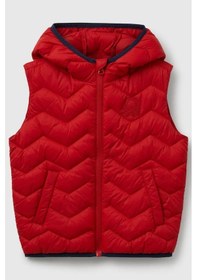 Resim United Colors Of Benetton Erkek Bebek 2twdgj00g-25k Yelek Kırmızı-2109 Kırmızı 