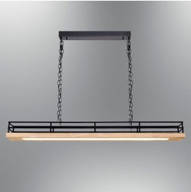 Resim LAST TOUCH INTERIORS 3127-6A Foola 6'lı Sarkıt Kumandalı Platin 