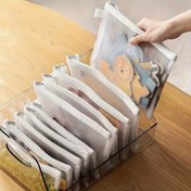 Resim 10 adet A4 File Bag File Bag Su Geçirmez Fermuar Klasör Okul Ofis Malzemeleri Kalem Çantası 