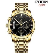 Resim Prestigegoods Nibosi Paslanmaz Çelik 1985 Erkek Kol Saati - Su Geçirmez, Chronograph, Mavi Kasa Siyah 