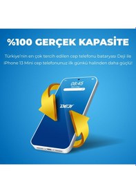 Resim Apple Uyumlu iPhone 13 Mini Batarya Mucize Batarya Deji - Normal Kapasite 