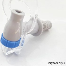 Resim Parmis Cvs Uyumlu Su Sebili Musluğu Soğuk Mavi Dıştan Dişli Ölçülere Dikkat Ediniz 