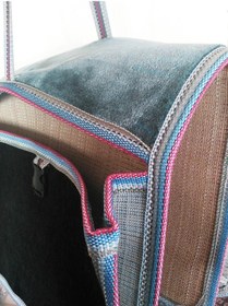 Resim Motosiklet 2 Gözlü Halı Heybe Çanta 