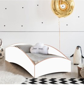 Resim Markaawm Rosa Mdf Yatak Montessori Karyola 