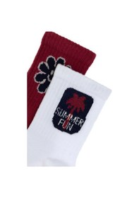Resim U.S. Polo Assn. Kız Çocuk 2'li Soket Çorap 50311328-VR223 