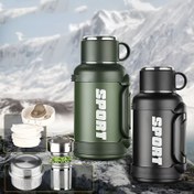 Resim 1 Adet Katlanabilir Kulplu 316 Paslanmaz Çelik Spor Yalıtımlı Su Matarası, Çok Renkli Kolay Temizlenebilir Tasarımıyla Dayanıklı ve Sızdırmaz Seyahat Termosu, Seyahat Hidrasyonu,Günlük Hidrasyon,Modern Matara,Şık Tasarım,Kolay Temizlenebilir Şişe,Sızdırmaz Şişe,Ofis Çalışanları,Öğrenciler 