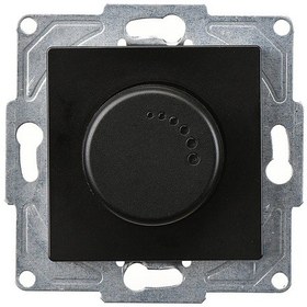 Resim Günsan Eqona Metalik Siyah Dimmer 1000VA Mekanizma 