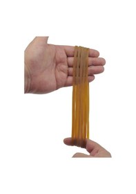 Resim Ekoset 220X5Mm Geniş Kauçuk Paket Ambalaj Kasa Lastiği 500 Adet 