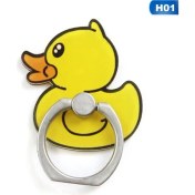 Resim GongtuShop No.1 Tarzı Yeni 8 Sevimli Ördek Domuz Geyik Kurbağa Kedi Alpaka Flamingo Penguen Elma Xr Xs Max Için Akrilik Cep Telefonu Halka Braketi (Yurt Dışından) 