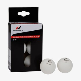Resim Pro Touch Pro Ball 0 STAR x6 Beyaz Masa Tenisi Topu 