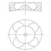 Resim Motor Piston Segman 0.40 Stılo-brava-croma-doblo-astra-alfa 147-156-166 1.9 82.40 010pı00016101-449364 