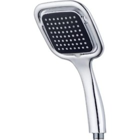 Resim Siyah Kare Lüx Kireç Kırıcılı Duş Banyo Başlığı Kireç Kırıcılı 