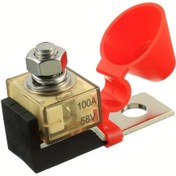 Resim Motion003 1 Set 100 Amp Mrbf Tek Terminal Blok Sigorta Tutucu Kompakt 100a Pil Sigortası 