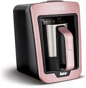 Resim Fakir Kaave Steel Türk Kahvesi Makinesi, 735 W, 280 ml Hazne, 4 Fincan Kapasite, Paslanmaz Çelik, Rosie 