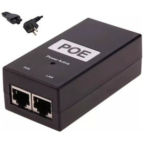 Resim 24 Volt Poe Switch İnjector Poe 24V Poe Power Poe Adaptör 24V 