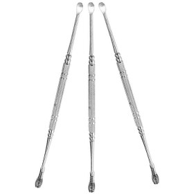 Resim Suntek 3x Paslanmaz Çelik Kulak Kiri Temizleme Aletleri Kulak 