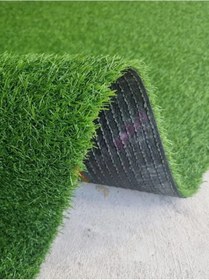 Resim 4x24 Metre Yapay Çim Halı, Lastik Taban, Yeşil Suni Halı, 20 Mm Kalınlığında 400 X 2400 