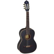 Resim Ortega R221BK Concert Klasik Gitar (Siyah) 