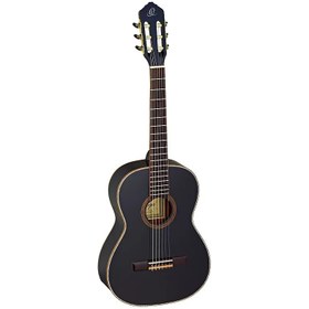 Resim Ortega R221BK Concert Klasik Gitar (Siyah) 