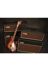 Resim VOX V212cabin 50 Watt 2x12 Greenback Speakers Elektro Gitar Amfisi 